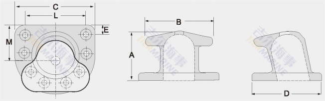تصميم طراز Tee Head Bollard