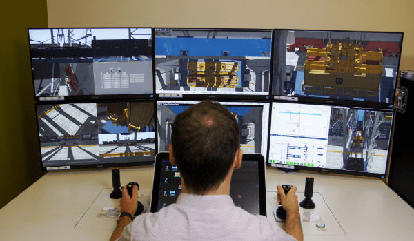 محطة التشغيل عن بعد للميناء